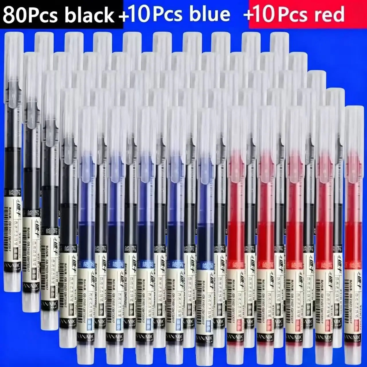 3/10/50/100PCS Color Gel Pens set,0.5mm Fine Tip Ballpoint Pen for Drawing Pens for Writing Office Accessories Back To School