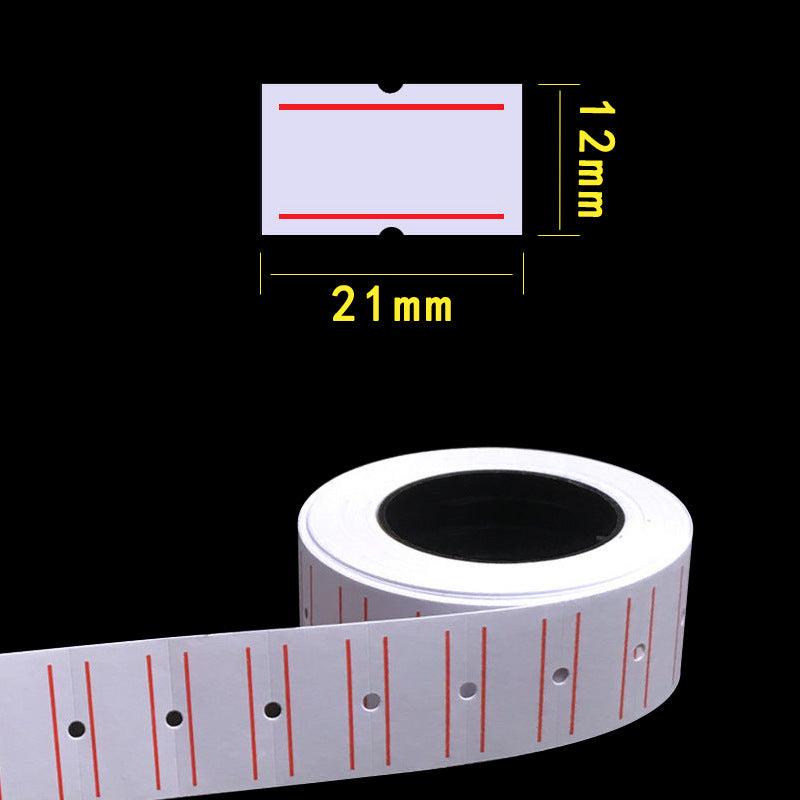 1/2/3/5Pc Adhesive Price Label Paper Tag Price Label Sticker Tag Gun Labeller Price Stickers For 5500 Machine