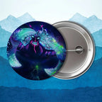 Heihei blakc Moana name Tamatoa Badge on Backpack Clothes decoration Tinplate Round Brooch Funny Custom Gifts for Friend