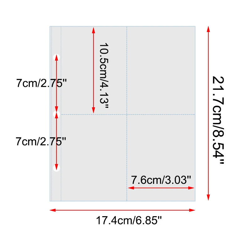 PU Leather Photo Card Macaroon Binder 3 Ring A5 Glitter Cover Kpop Polaroid Photo Album Postcard Collect Book 2 4 Pocket Sleeves