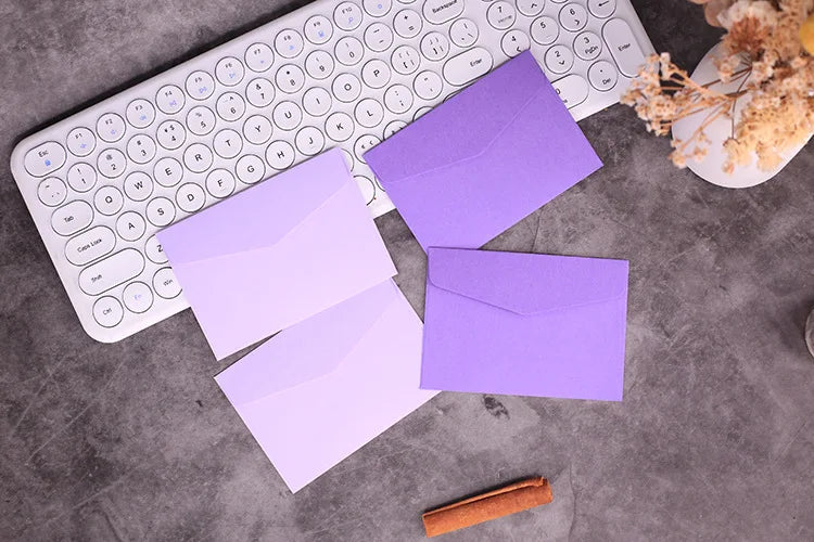 20pcs/pack 115mm * 82mm colored small envelopes, card mailing, business, wedding