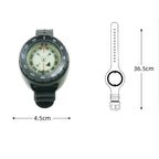 Digital Scuba Diving Compass 50m Waterproof Navigator, Professional Luminous LED Wrist Watch with Balanced Design for Snorkeling