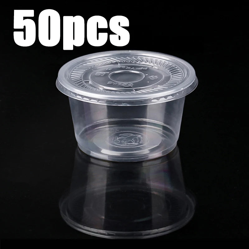 50/100PCS 250ML Disposable Plastic Pudding Cups Wiht Lids Ice Cream Double Skin Milk Disposable Cups Party Packing Dessert Cups