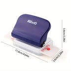 1pc 6-Hole Punch, Loose-Leaf Book DIY Binding Supplies, Notebook Journal Binding Office Paper Cutter-Office