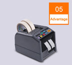 Automatic Tape Dispenser Cutting Machine 6-60mm Adhesive Tape Ribbon Intelligent Double Sided Cutter 110V 220V
