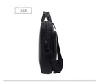 15.6 Inch 17 In Laptop Bag Business Portable Nylon Handbags Laptop Shoulder Briefcase Zipper Anti-theft Shoulder Simple Style