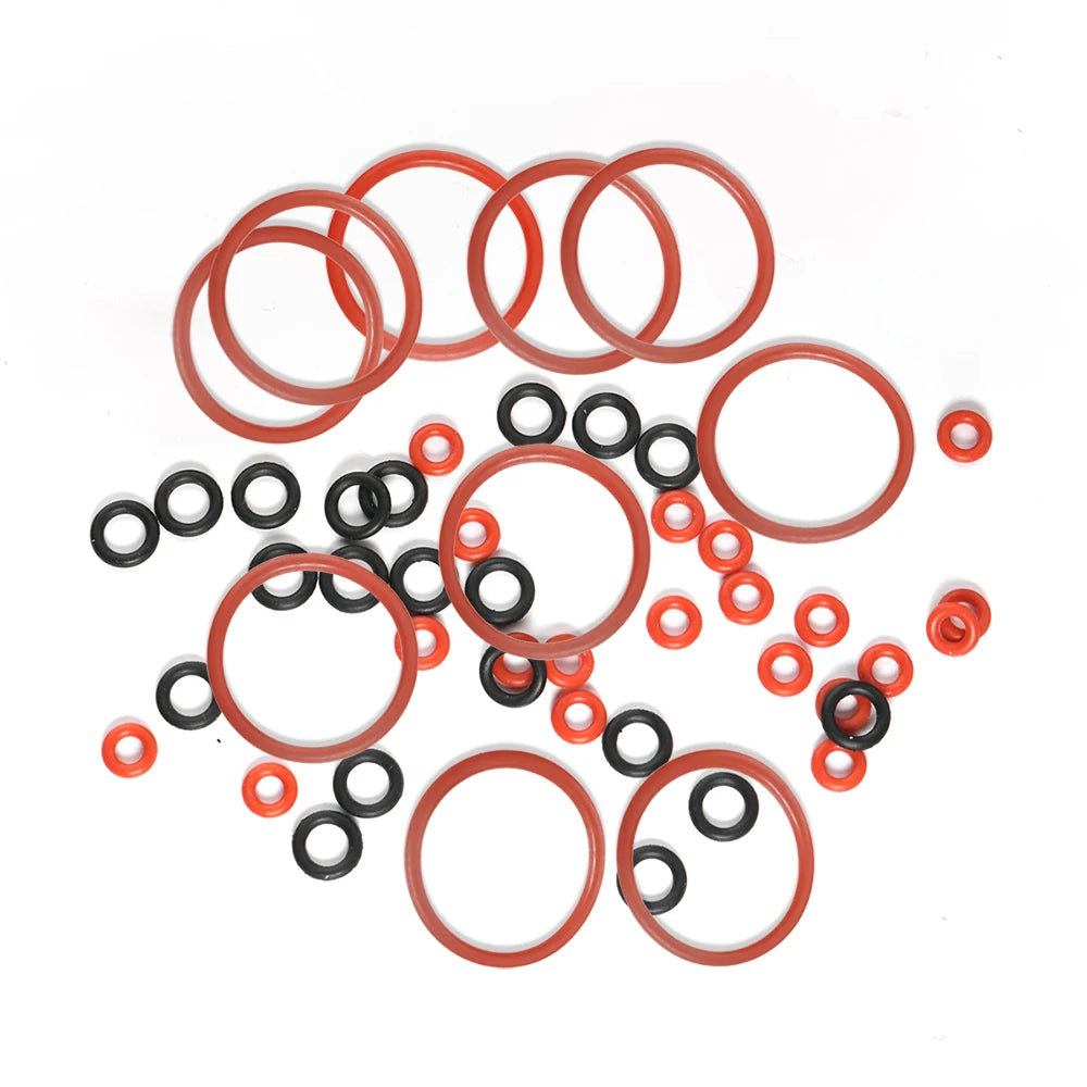 50PCS Silicone O-Ring Seals Maintenance Set Compatible With Jura C D E F S X ENA GIGA Series Coffee Machines