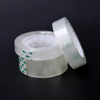 1-3Roll Transparent Tape Width 8/12/18mm Packing Tape Traceless Students Adhesive Tape Packaging Tool Stationery Office Supplies