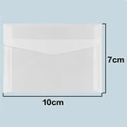 50pcs/lot Translucent Envelopes European Sulfuric Acid Paper Envelope for Wedding Invitation Business Supplies Giftbox Storage