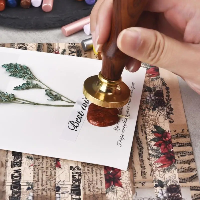 10 Pcs Seal Wax Sticks For Melting Glue Gun Sealing Wax Sticks Wedding Party Invitation Sealing Wax For Fashion Gift Decoration