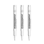 3/6/12 Pcs Waterproof Marker Pen White Black Inks  2mm Tip For Rock Painting Stone Ceramic Glass Wood Tire Fabric Metal Canvas