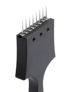 WUTA Multifunctional Leather Hole Punch Round Pricking Iron Stitching Punching Chisel Interchangeable Head Leather Craft Tools