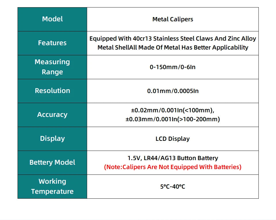 Metal Digital Display Calipers Verniers Calipers Quality Caliper Woodworking Measuring Instruments Tools Depth Calipers