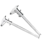 0-150MM Vernier Calipers Steel Gauge Micrometer Measuring Instruments Carpenter Tools Professional Pachymeter Depth Ruler