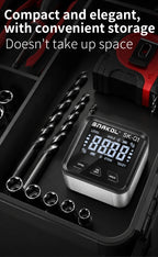 snakol Angle Protractor 360 Degree Mini Electronic Digital Protractor Inclinometer Angle Finder Gauge Measurement Box