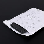 50-10Pcs White Kraft Bubble Mailers Self-Sealing Storage Paper Envelope Waterproof Cushioned Padded Foam Shipping Packaging Bags