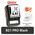Niimbot B21 Pro 300DPI HD Printing Portable Thermal Printer Self-adhesive Label Printer Sticker Maker For Photos Receipts Note