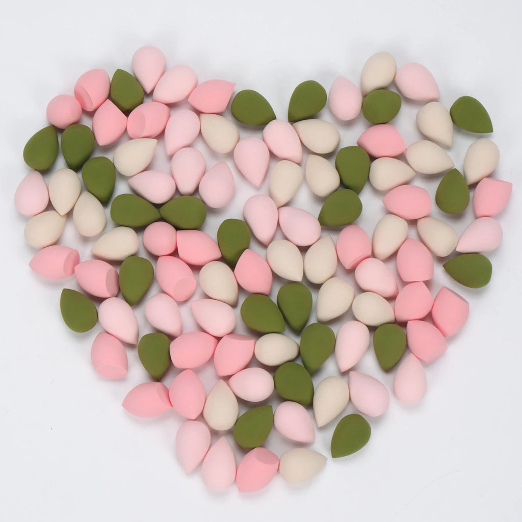 10/20/30/50/100Pcs Mini Makeup Sponge, Expands When Exposed to Water, Suitable for All Skin Types