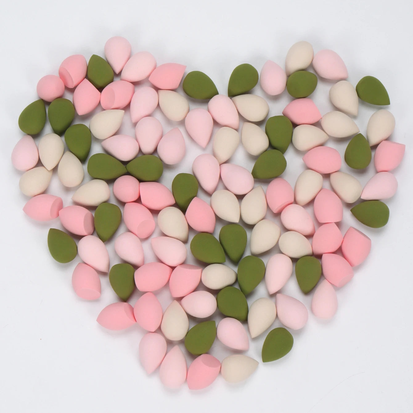 10/20/30/50/100Pcs Mini Makeup Sponge, Expands When Exposed to Water, Suitable for All Skin Types