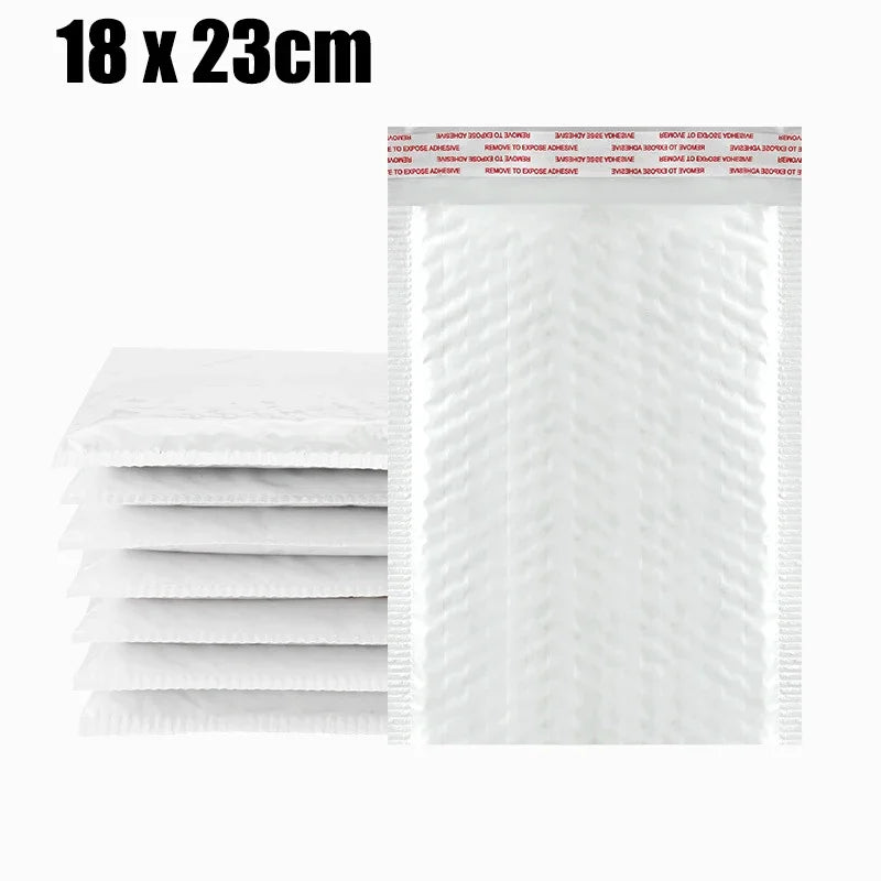 11/15/23cm White Bubble Envelopes Thicken Waterproof & Shockproof Bubble Mailers Shipping Envelope Bags Self Seal Packing Bag