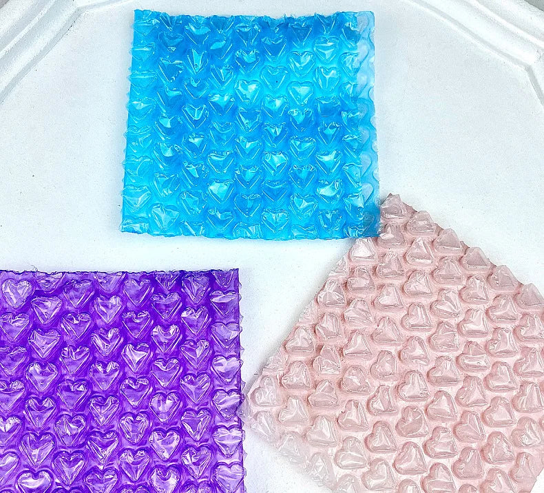 10pcs Love Heart Shaped Bubble Mailers Envelope Protective Wrap Plastic Shockproof Bag Foam Packing Bags