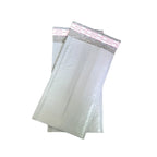 10Pcs Long Strip Bubble Bag Composite Pearl Film Bubble Envelope White Plastic Packing Courier Bags Waterproof Padded Envelopes