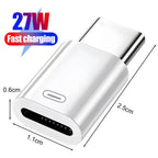 5-1Pcs Lightnning Female To Type C Male Adapter for iPhone 17 16 15 Samsung USB C Charging Converters IOS To Type C Converter