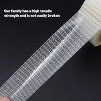Strapping Tape Fiberglass Filament Packing Grid Fiber Tape Single Sided Adhesive for Sealing Mold Home Appliance Bundled Fixed