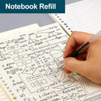 60 Sheets A4 A5 B5 Refill Spiral Binder Inner Page Notebook Loose Leaf Weekly Monthly To Do Line Grid Inside Paper Stationery