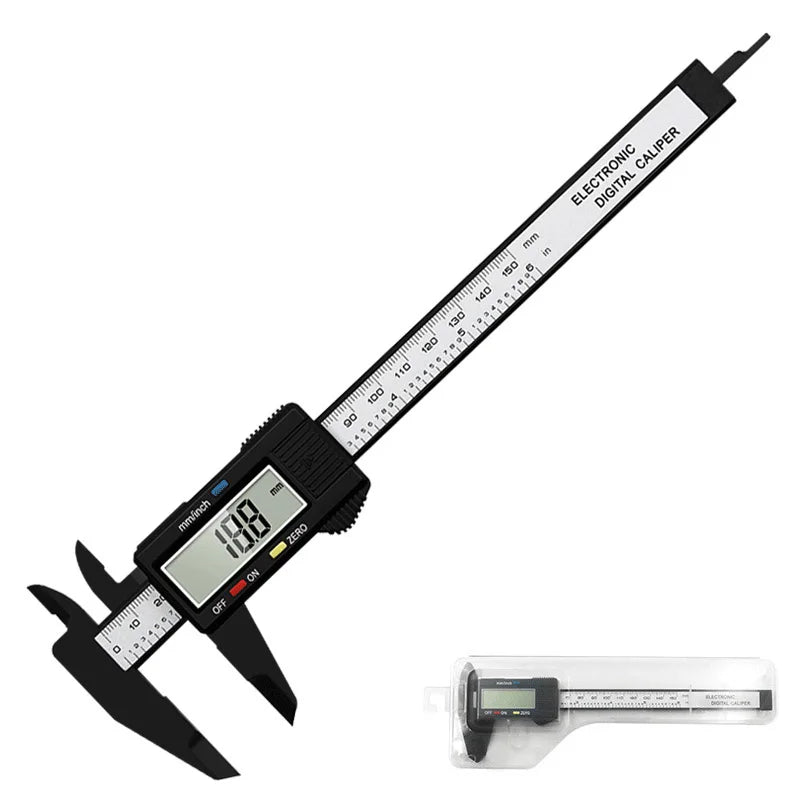 150mm Electronic Digital Caliper Dial Vernier Caliper Gauge Micrometer Measuring Tool Digital Ruler