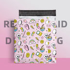 100PCS 10*13in Poly Mailer Adhesive Envelope Shipping Bag DIY Thick T-shirt Dresses Book Christmas Toys Gifts Packaging Pouches