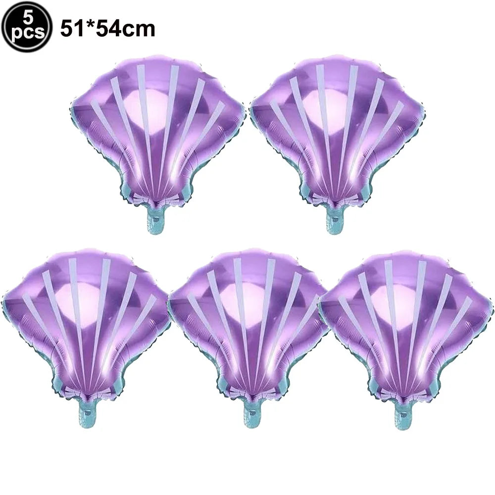 Mermaid Party Supplies Mermaid Scales Pattern Paper Plate Cup Napkin Popcorn Box Food Bowl Girl Birthday Party Baby Shower Decor