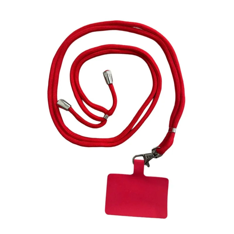 Color Phone Lanyard Suitable for iPhone Xiaomi Samsung Phones With Patch Protection Case Universal And Does Not Affect Charging