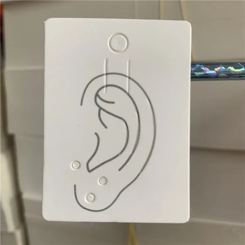 50pcs Earrings Jewelry Display Cards Kraft Paper Packing Tag for diy Jewelry Ear Bone Clip Nails Holder Hanging Retail Price Tag