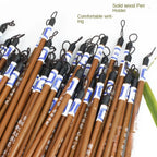 10PCS Traditional Chinese Writing Brush White Clouds Writing Pen Calligraphy Supplies Bamboo Wolf's Hair Writing Brush