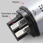 Faber-Castell Grip Trio 3-in-1 Artist Pencil Sharpener Manual Handheld Sharpener for Colored Pencil, Jumbo and Graphite Pencils