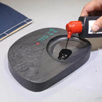 Exquisite Traditional Portable Lightweight Calligraphy Inkstones Huizhou Ink Slabs Perfect for Brush Writing Students Inkstone