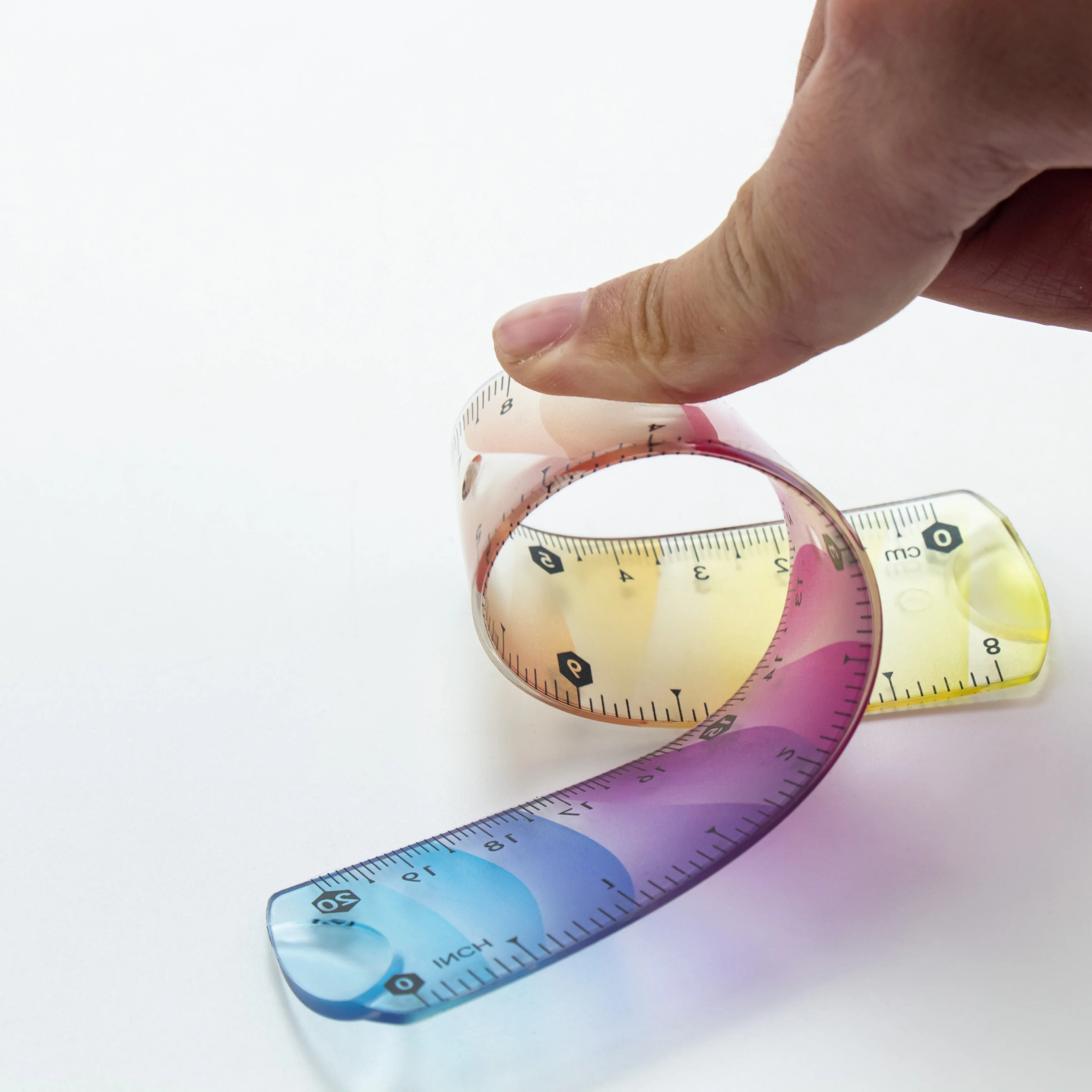 15cm, 20cm, and 30cm Soft Ruler Set - Clear Scale for Accurate Measurement - Flexible Measuring Tool for Crafts, Drawing