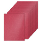 20 Sheets 250gsm Glitter Cardstock Paper Rectangle Premium Sparkly Paper Craft Cardstock Paper for Scrapbook Cards DIY Party Art