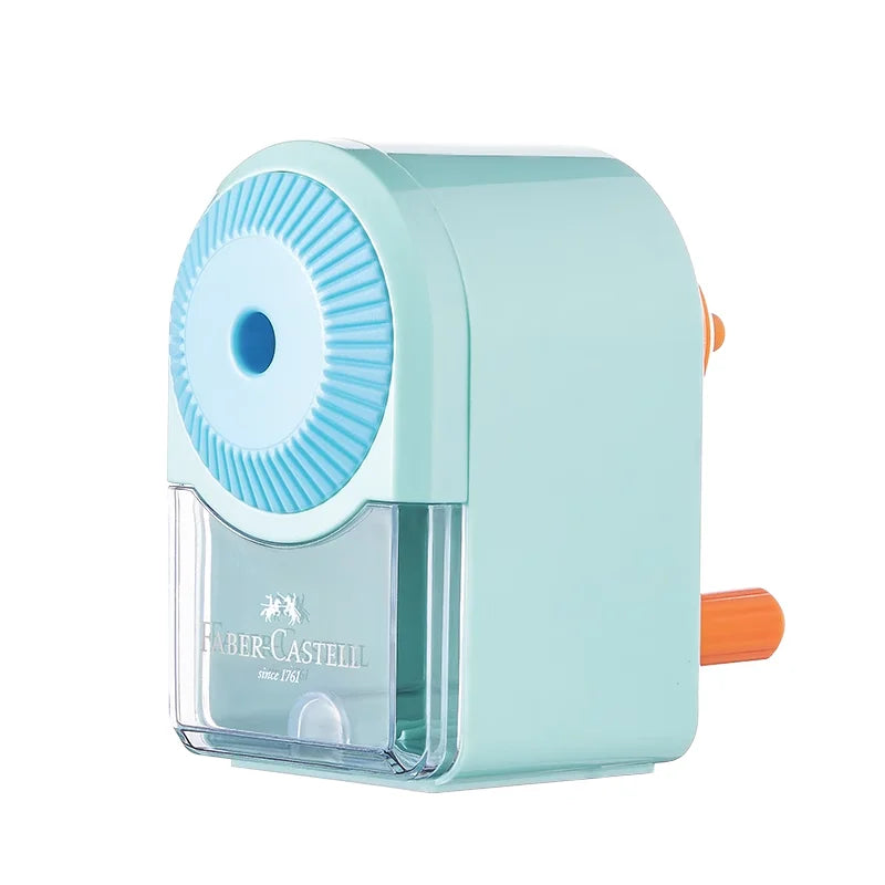 Faber-Castell Pencil Sharpener Automatically Enters Lead Hand-cranked Multi-gear Desktop Rotary Student School Stationery