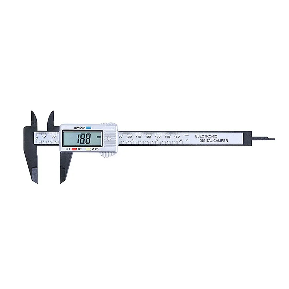 Digital Electronic Vernier Caliper 150mm Tattoo Eyebrow Ruler Measuring Tool 6 Inch LCD Microblading Micrometer Measurement Tool