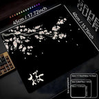 Japan Cherry Blossom 22X18 40X45 Game Small Mousepad Computer Sakura Desk Mat Table Keyboard Pad Laptop Cushion Non-slip Deskpad