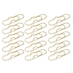 Anti Lost Paper Clip Metal Pen Holder Clips Portable Bookmarks Photo Memo Ticket Fixed Paperclips Office School Stationery