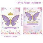 Butterfly Birthday Party Decoration  Butterfly Party Disposable Tableware Paper Cup Plate Birthday  Party