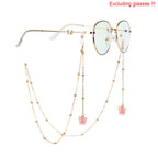 Fashion Reading Glasses Chain for Women Metal Sunglasses Cords Eyeglass Lanyard Hold Straps Eyewear Retainer