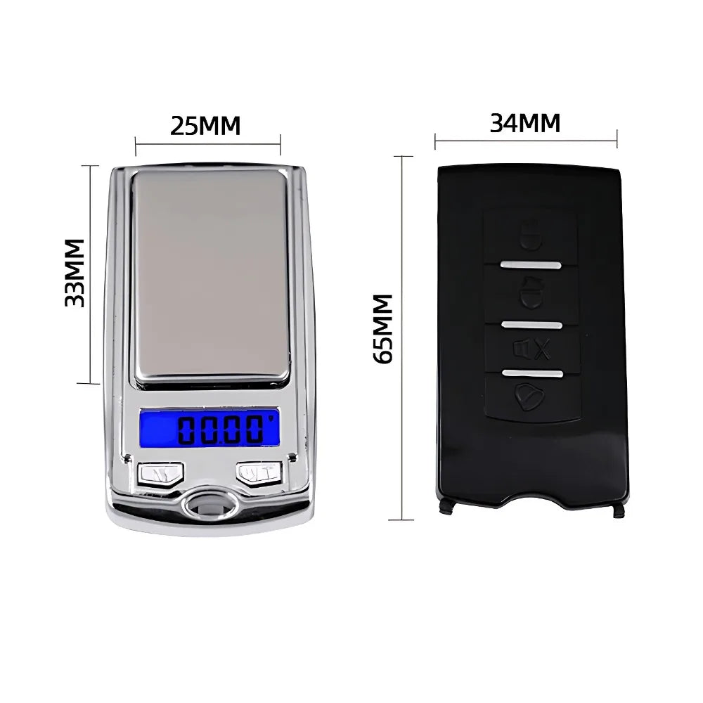 1PC Portable Mini Digital Pocket Scales 100g 0.01g for Gold Sterling Jewelry Gram Balance Weight Car Key Electronic Scales