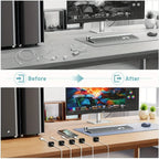 1/3/6/12PCS Magnetic Cable Clips Cable Adjustable Cord Holder Under Desk Cable Management Wire Keeper Cords Organizer Holder