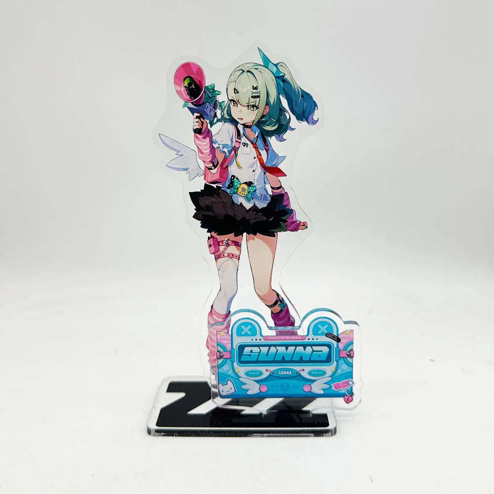 Game Zenless Zone Zero Ye Shun­guang Dialyn Hoshimi Miyabi Anime Acrylic Stand Model Plate Keychain Desk Decor Collection gift