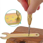 Automatic Center Punch 130MM Strong Adjustable Spring Loaded Drill Tool Woodworking Mental Puncher Loaded Marker Hand Tools