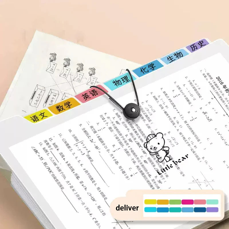 ♥A4 Multi-layer Student Insert Exam Organizer, Accordion Folder For Subject Classification, Exam File Storage Bag